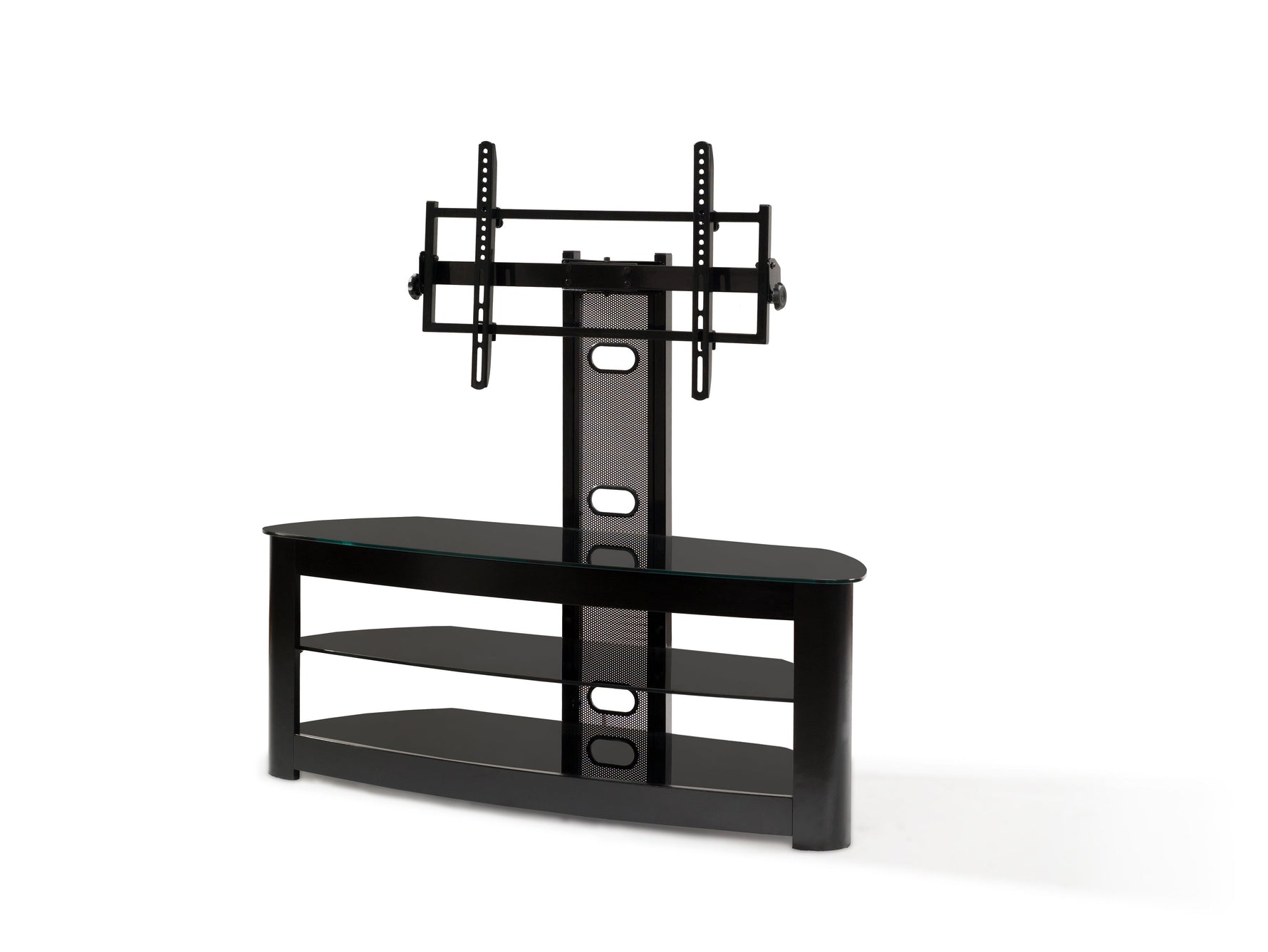 BEST Wood Home Theater Stand with 37-60 inch TV Mount (BEST STAND-62)
