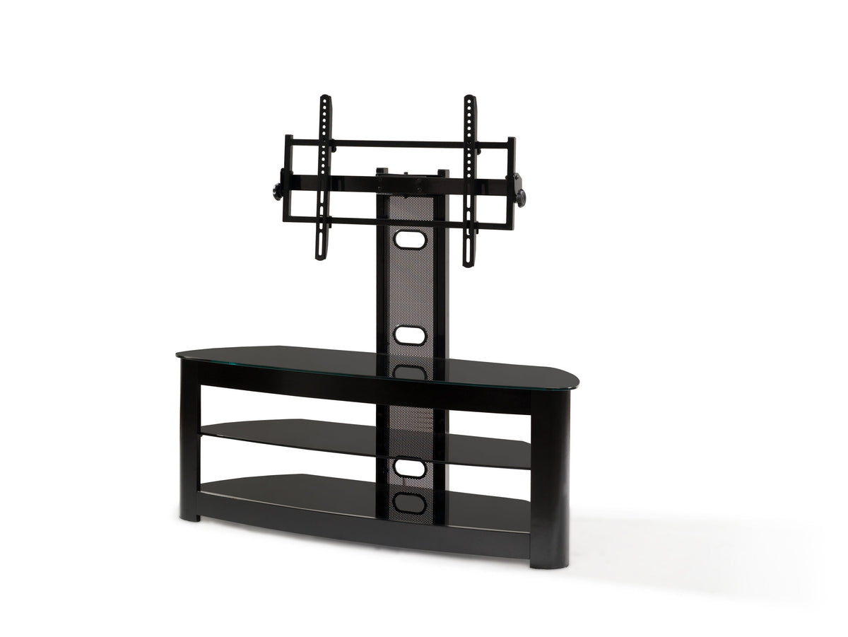 BEST Wood Home Theater Stand with 37-60 inch TV Mount (BEST STAND-62)