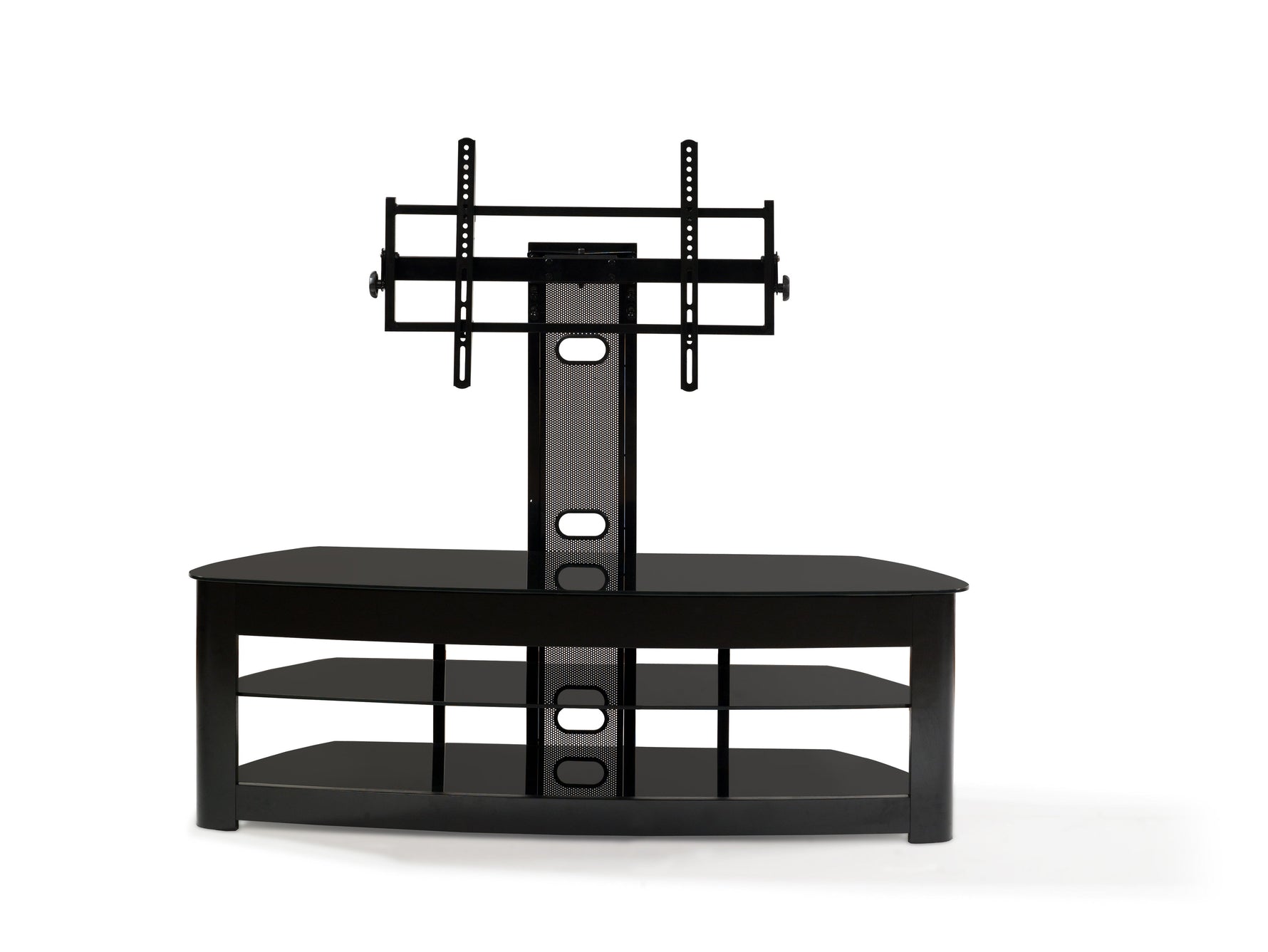 BEST Wood Home Theater Stand with 42-70 inch TV Mount (BEST STAND-71)