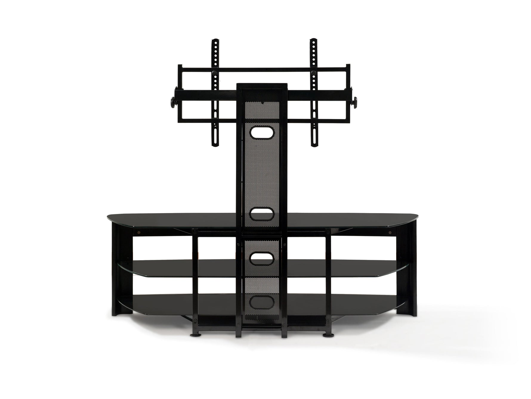 BEST Wood Home Theater Stand with 42-70 inch TV Mount (BEST STAND-71)