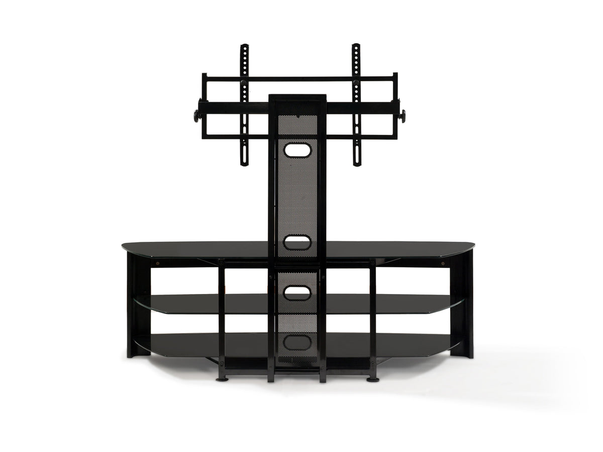 BEST Wood Home Theater Stand with 42-70 inch TV Mount (BEST STAND-71)