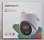 Hikvision ColorVu 4MP H.265+ PoE IP Camera Wide Angle 2.8mm Built-in MicroSD Slot & Built-in Mic