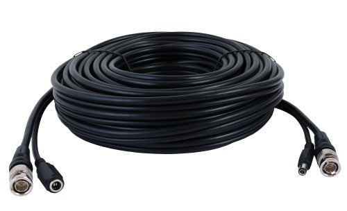 10 ft (3 m) CCTV Camera Extension Cable with Power with BNC Video and DC Power