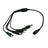 1-in 4-out CCTV Power Supply Splitter