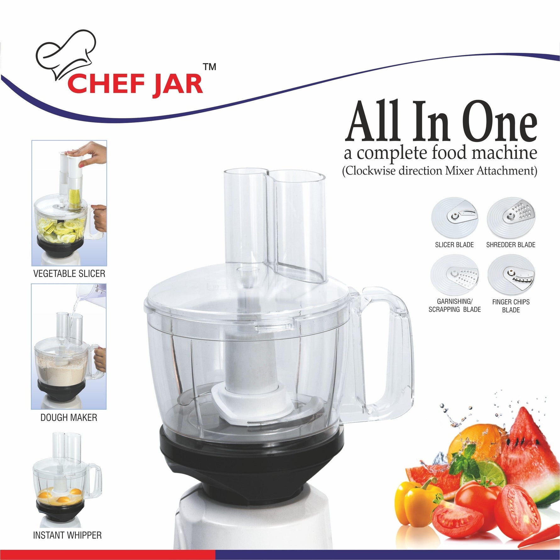 Preethi Super Grind Eco Plus 550W/110V with Chef Jar