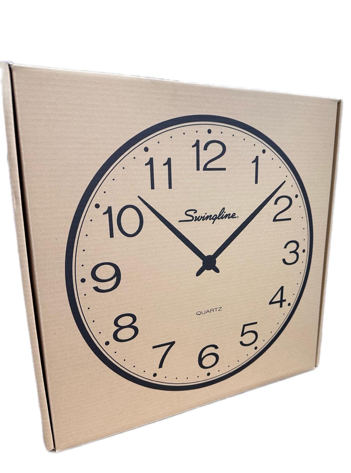 Horloge murale moderne – Horloge décorative silencieuse sans tic-tac pour la maison, le bureau et le salon