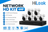 HiLook IK-6284TH-MH/P 8-Channel 4MP PoE NVR Kit