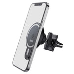 Support de téléphone de voiture magnétique sans fil CA85 | Charge rapide 15 W sur grille d'aération pour iPhone et smartphones