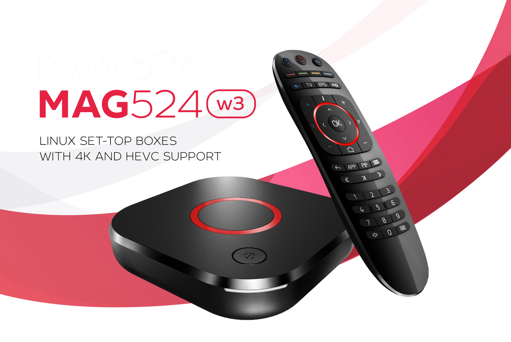 INFOMIR MAG 524w3 4K WIFI SET TOP BOX