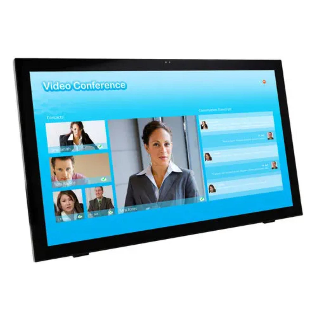 Planar PCT2485 24" Full HD Touchscreen Monitor with Webcam & USB Hub