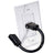 Single HDMI Wall Plate with Back Built-in Flexible Cable (White)