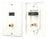 HDMI + Mono RCA Wall Plate (White)