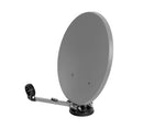 Portable 13 in (35 cm) Satellite Dish with 1 x Dual DSS Circular LNB