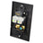 HDMI + Mono RCA Audio/Coaxial + Dual Ethernet Wall Plate (Black)