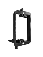 1-Gang Drywall Bracket Face Wall Plate Mount Mud Ring Low Voltage - Lot of 24