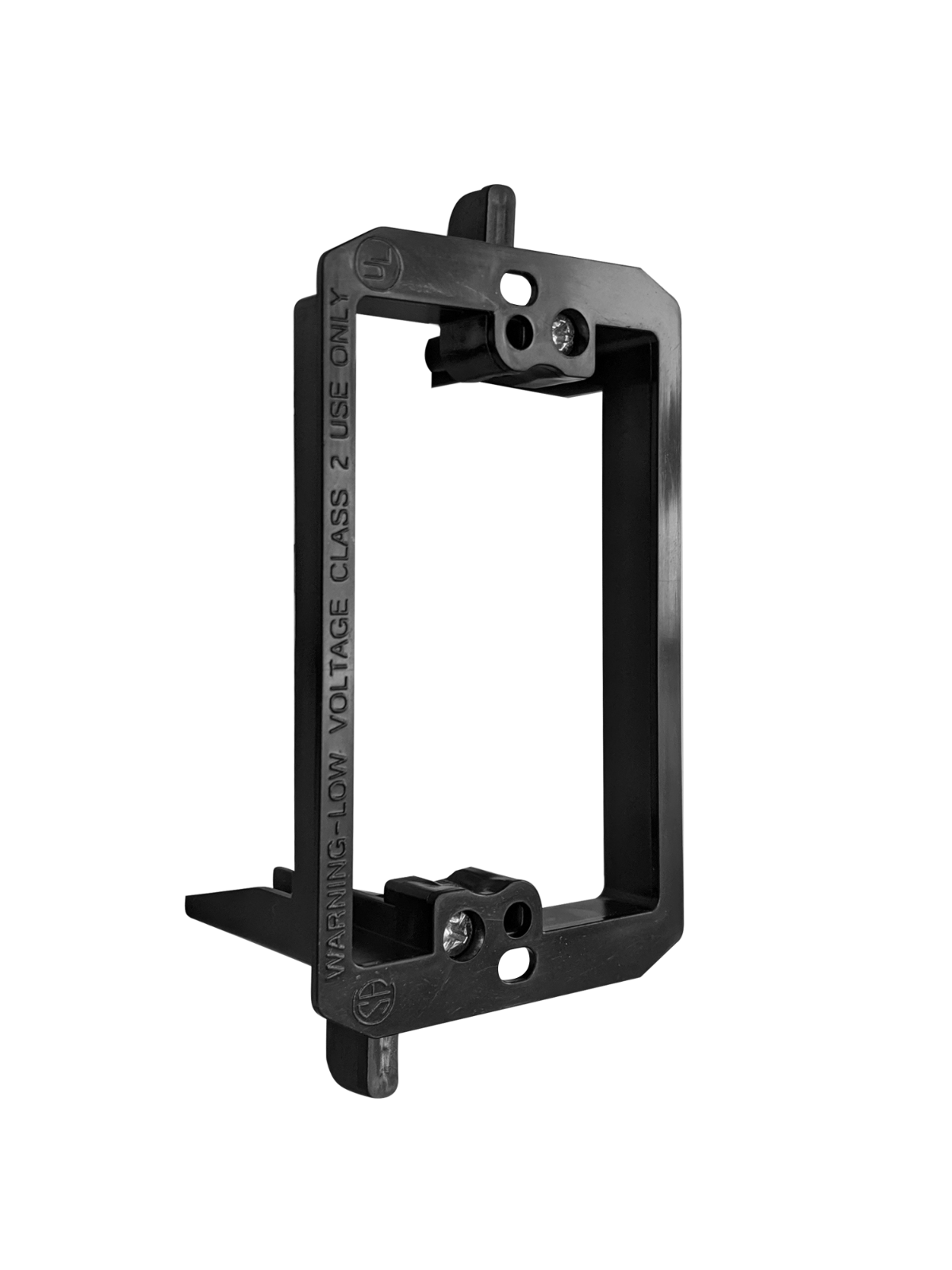 Old Work Wall Plate - 1-Gang Low Voltage Wall Plate Mounting Bracket for Cables and Wires (BVLMV-1)