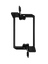 Low Voltage Mounting Bracket Retrofit Single Gang Wall Plate Mount Mud Ring Low Voltage - 10 Pack
