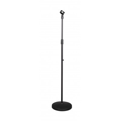 Pied de microphone à base métallique