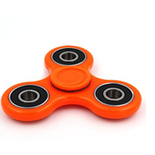 Fidget Spinner- Tri Fidget Spin Hand Finger Spinner Spin Widget Focus Toy EDC Pocket Triangle Plastic Gift for ADHD Children Adults Non-3D printed