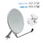 Star Choice Compatible 36 in (90 cm) Satellite Dish with Dual-Output (2 Receiver) LNB