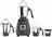 Vidiem Victor Plus Mixer Grinder 110V – 650W UL Certified Motor – 4 Stainless Steel Jars – For Canada & USA – Durable ABS Body, Self-Locking Jars – Wet & Dry Grinding