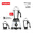 Vidiem Metallica STEELE 650W / 110V Bocaux en acier inoxydable - Robot culinaire indien avec, Moulin à épices et à café pour utilisation au Canada / États-Unis