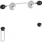 WMN1000B Compatible Hanging Wall Mount for Samsung Ultra-Thin 32-55 inch LED and Plasma TVs