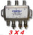 Zinwell 3x4 Multi-Switch